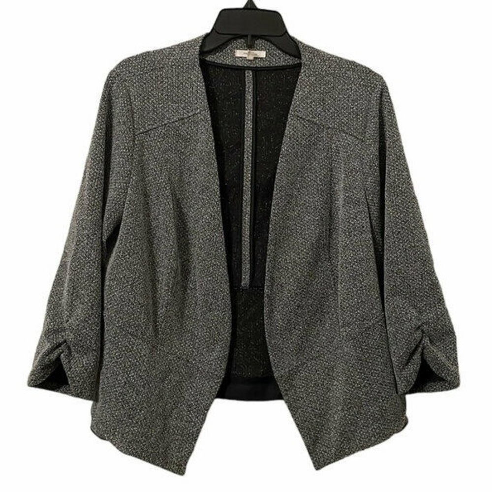 Women’s Maurice’s 3/4 Sleeve Open Front Blazer - Picture 3 of 5